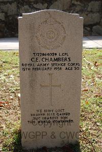 Hong Kong Cemetery - Chambers, Colin Ernest